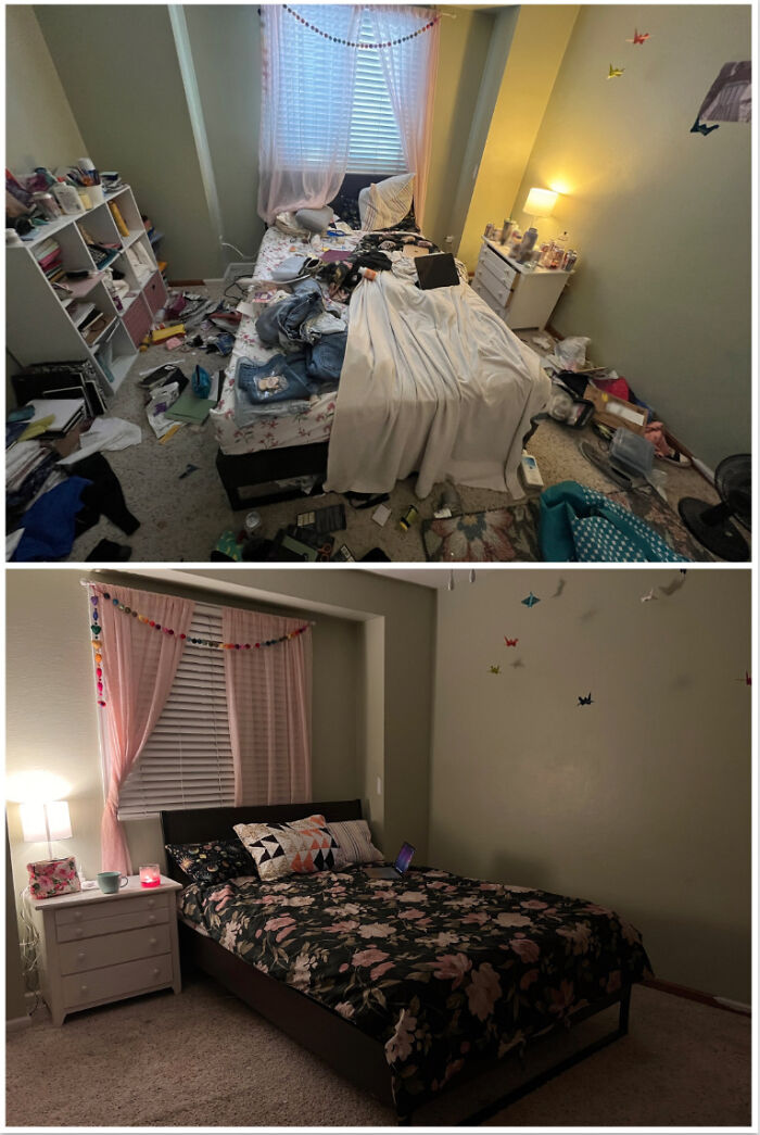 Total Bedroom Organization & Deep Clean